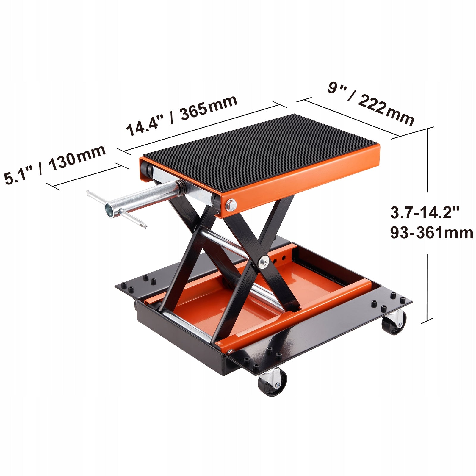 Motorcycle Lift Maximum Load Capacity 500KG Adjustable And Movable Lifting capacity 500 kg