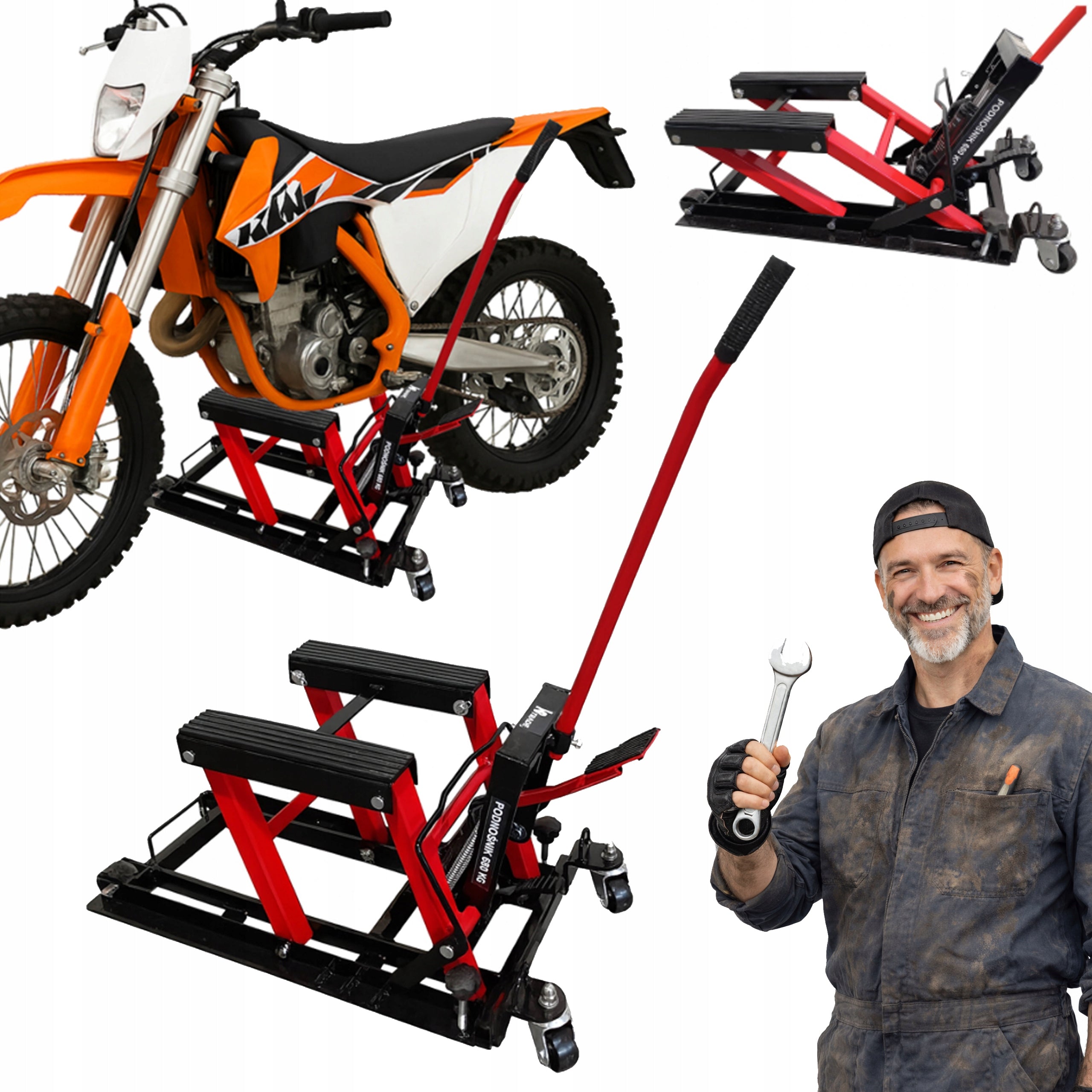 Motorcycle Lift for Motorcycle Quad ATV 680kg