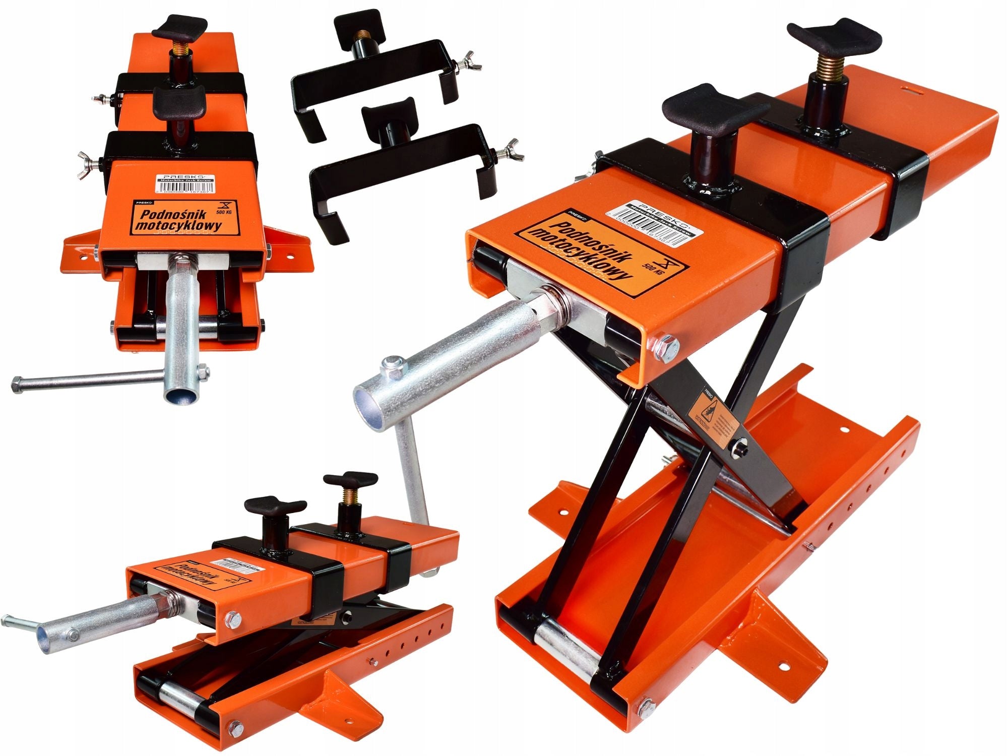 Motorcycle Mechanical Scissor Lift 500 kg Screwed Stand