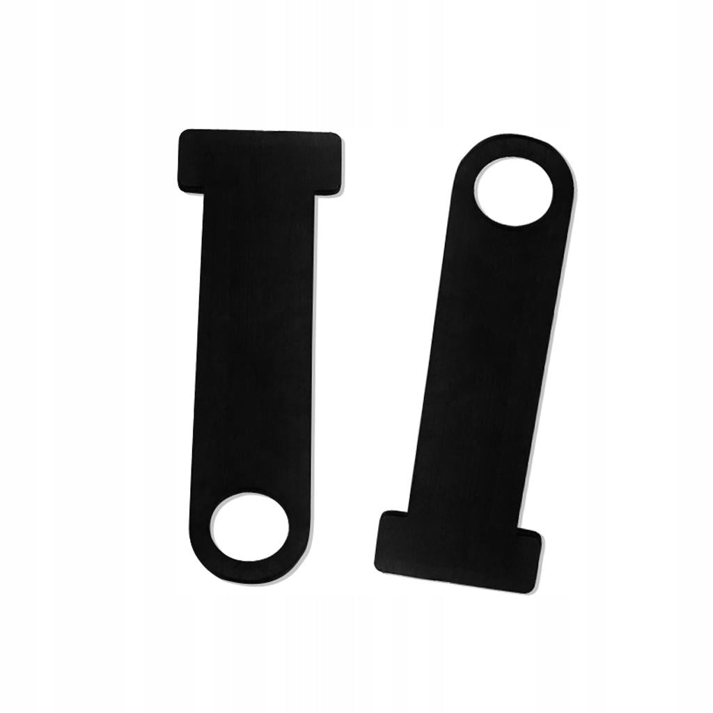 Motorcycle Open Face Helmet Lock Quick Release Buckle Fastener Secure Black