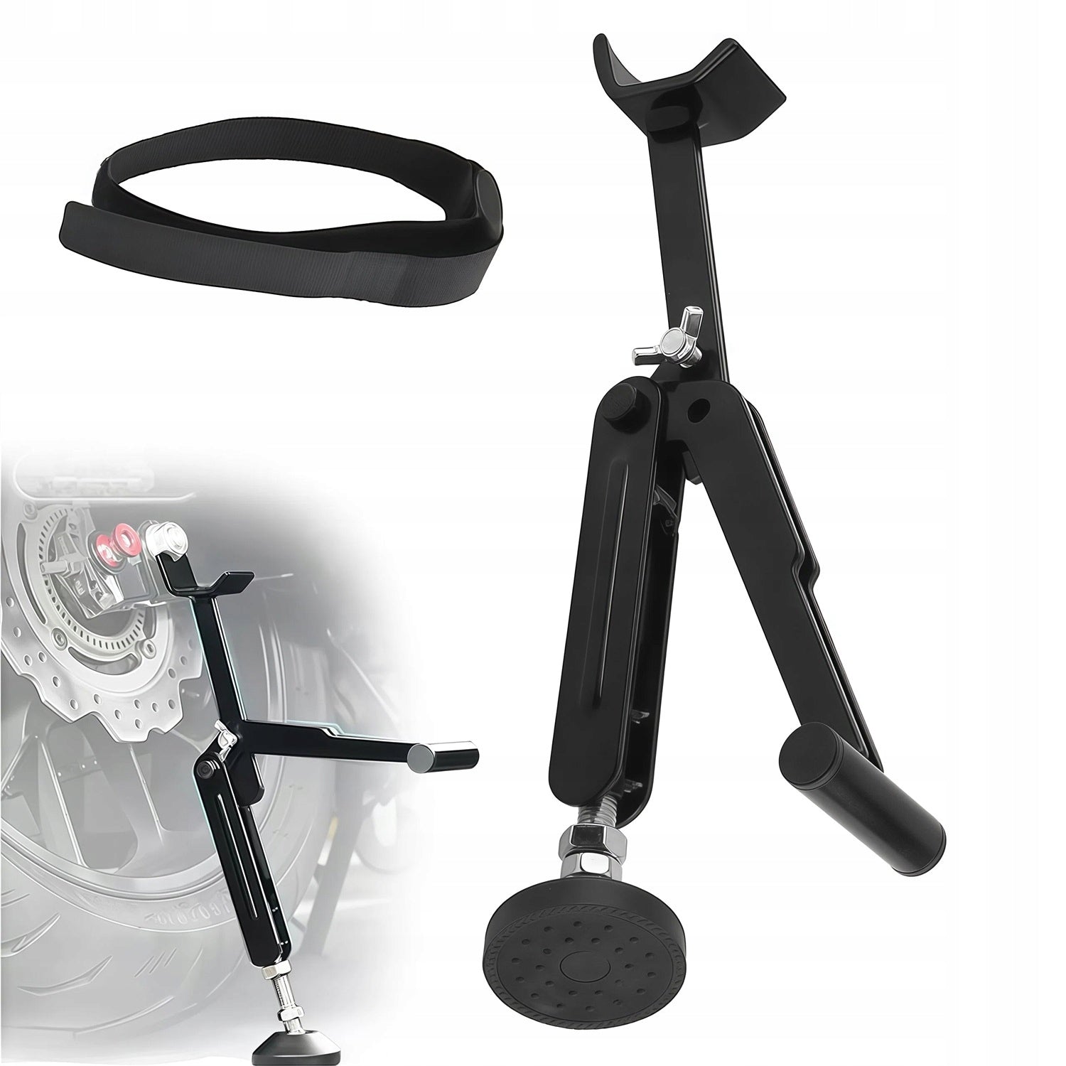 Motorcycle Stand Rear Lift 250kg Folding Motorcycle Stand Packaging status original