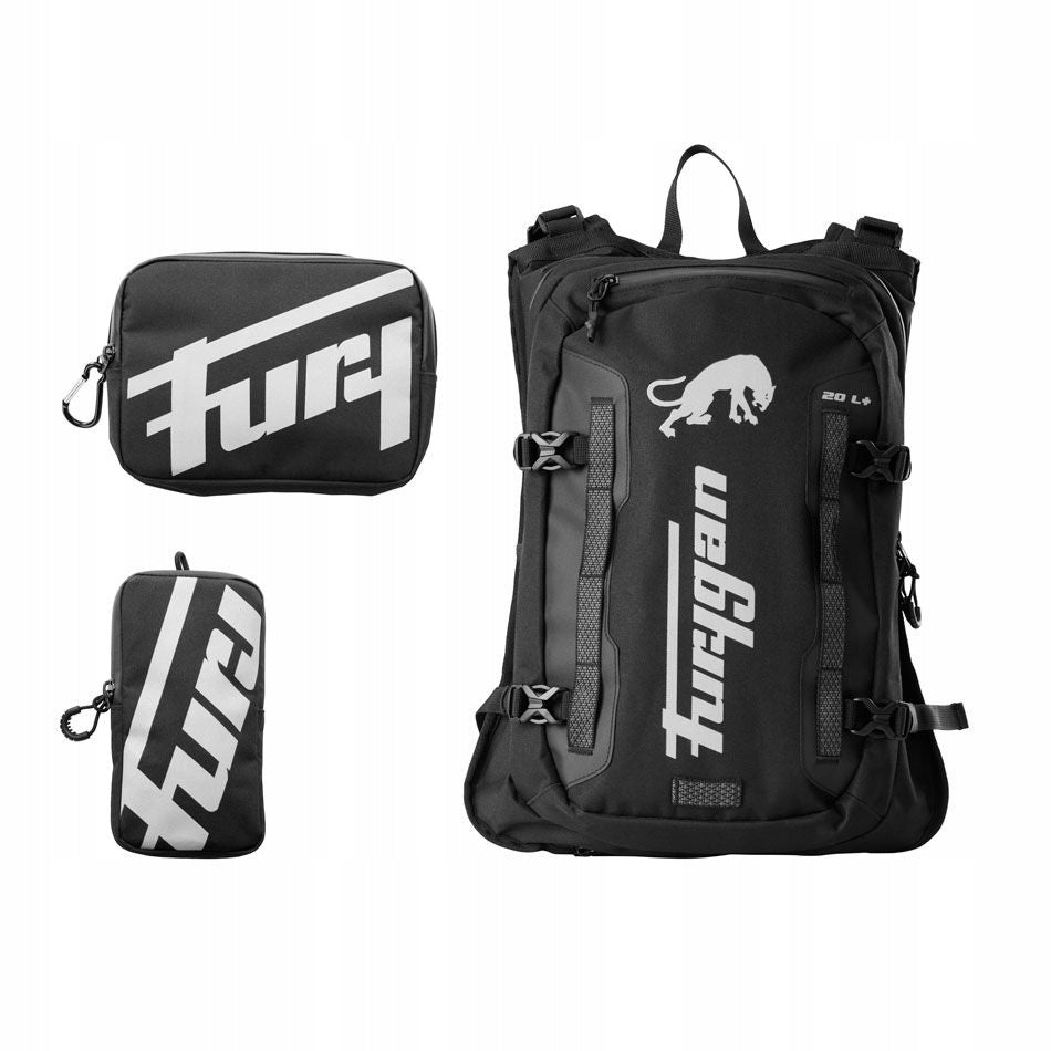 Motorcycle backpack FURYGAN ADV 28L black