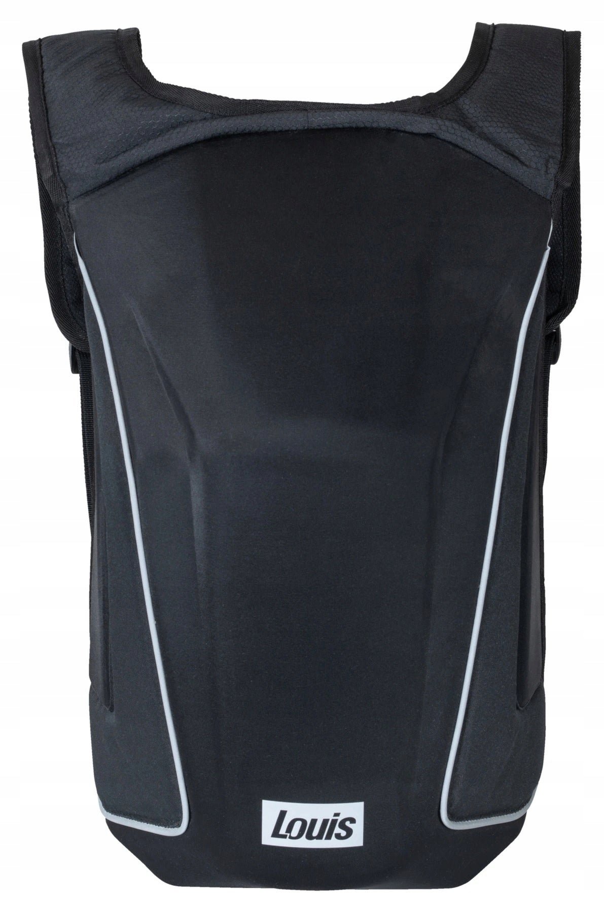 Motorcycle backpack Louis black hard for laptop hump waterproof material Manufacturer Louis