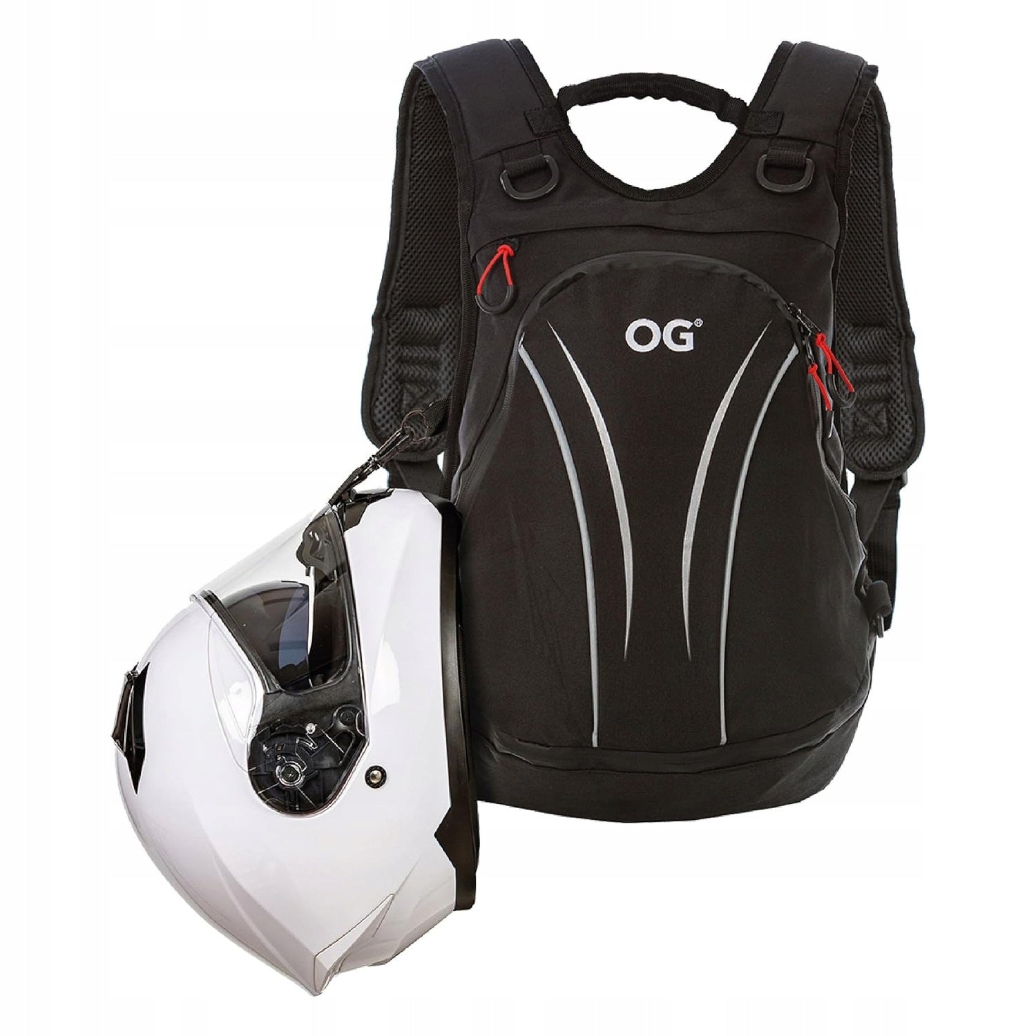 Motorcycle backpack waterproof black