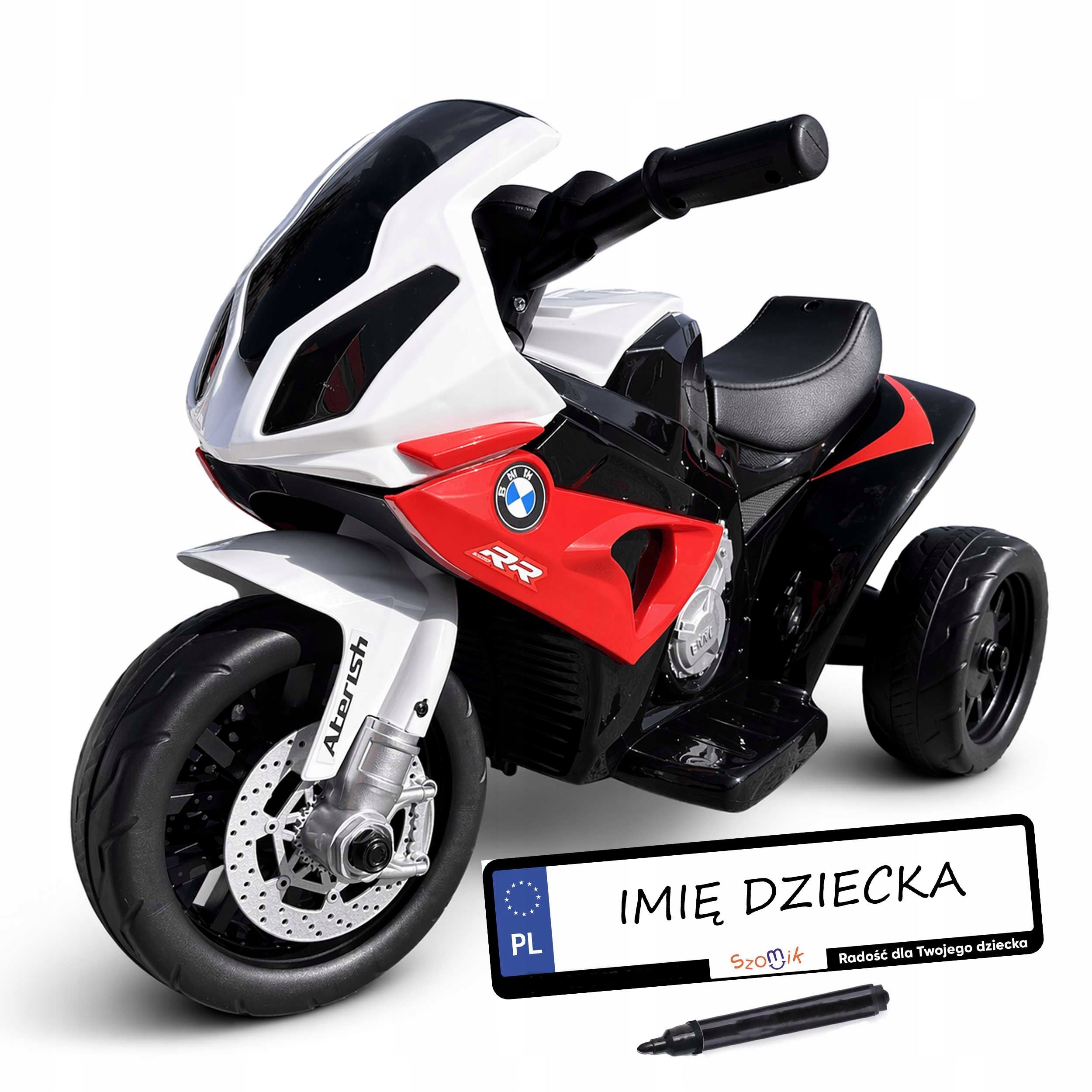 Motorcycle battery for children BMW Soft seat