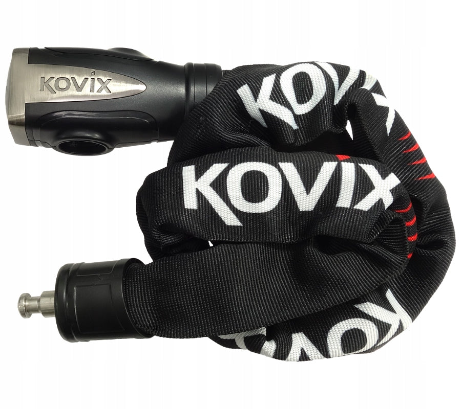 Motorcycle chain WITH ALARM KOVIX KCL8-120 Manufacturer code KCL8-120