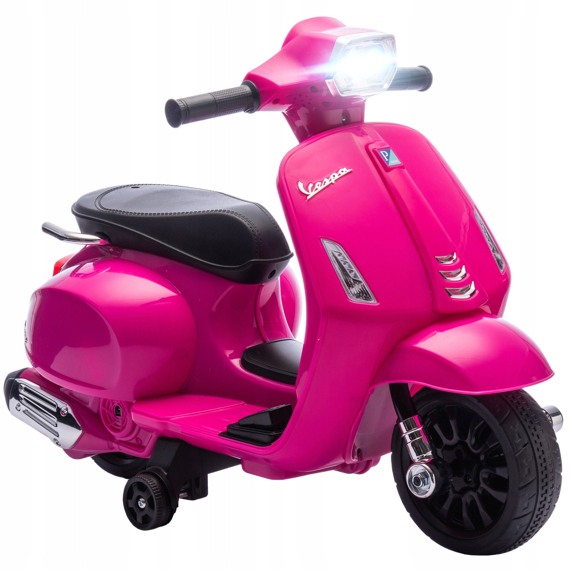 Motorcycle electric battery Vespa 6 V pink