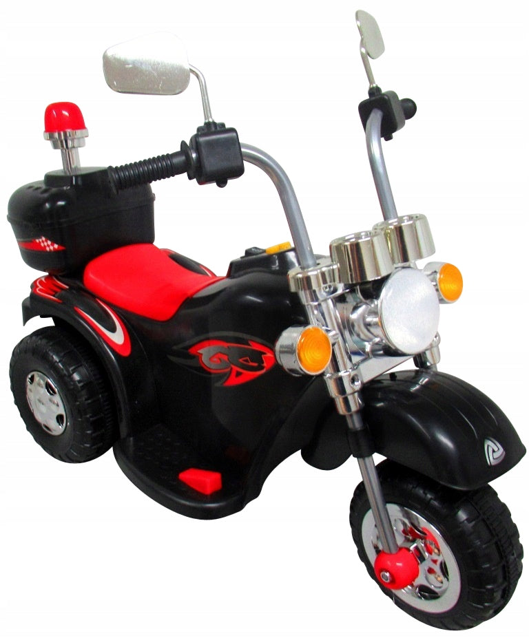 Motorcycle for battery M8b lights, music Batteries included yes
