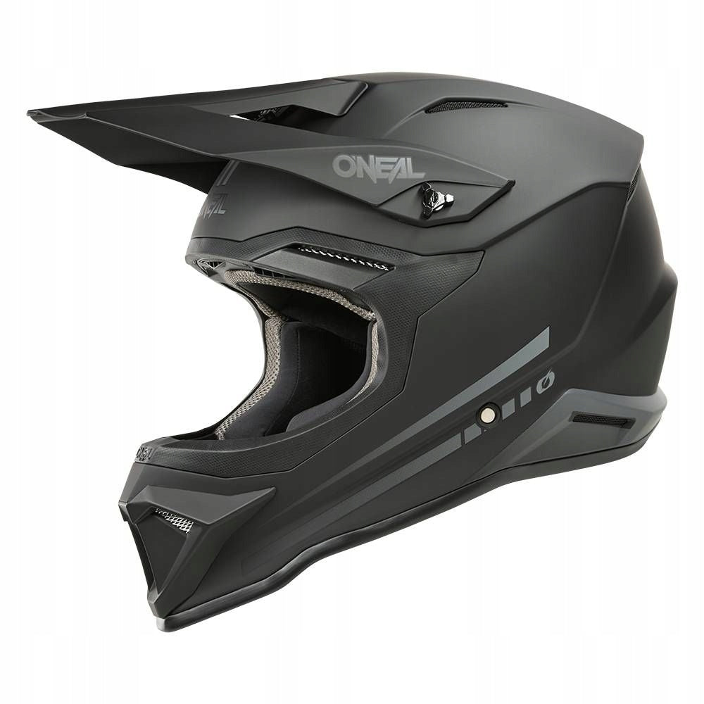 Motorcycle fullface black O'Neal 1SRS Solid for MOTO MX ENDURO XL 61-62cm