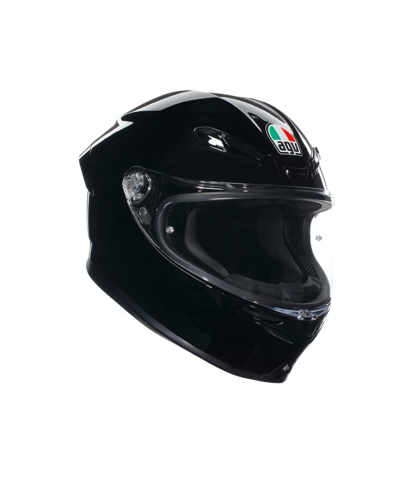 Motorcycle helmet AGV K6 S BLACK L +FREEBIES