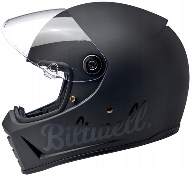 Motorcycle helmet Biltwell Lane Splitter r.S Black FREEBIES Packaging status original