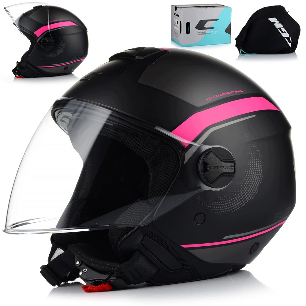 Motorcycle helmet | CGM 167 FLO| open lightweight scooter chopper ECER 22.06