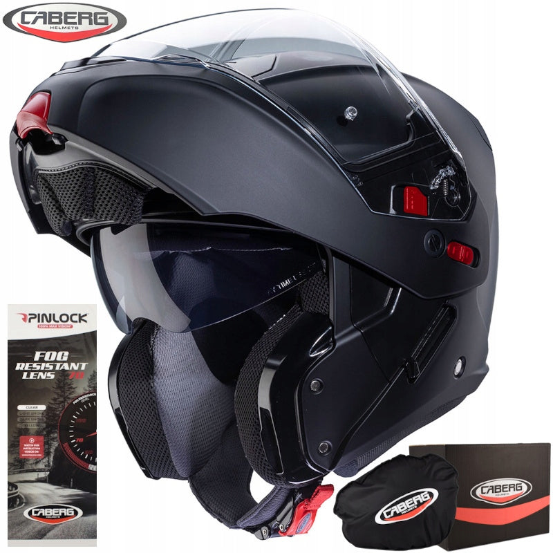 Motorcycle helmet Caberg Horus X Solid black mat size S