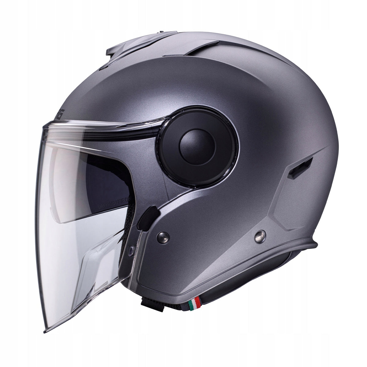 Motorcycle helmet Caberg Soho Solid grey mat Gunmetal L Manufacturer Caberg