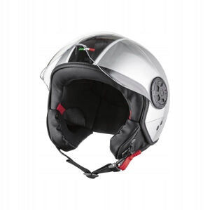 Motorcycle helmet Crivit XL silver Manufacturer's catalog number 365143