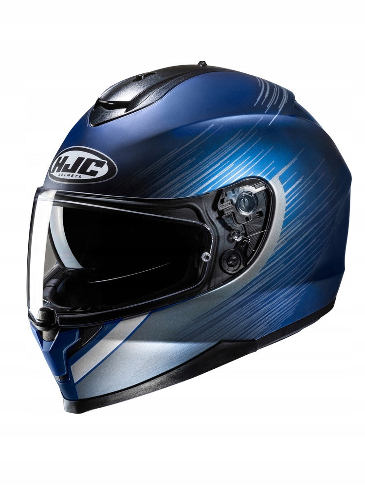 Motorcycle helmet HJC C70N SWAY BLUE / GREY BLUE / GREY XL