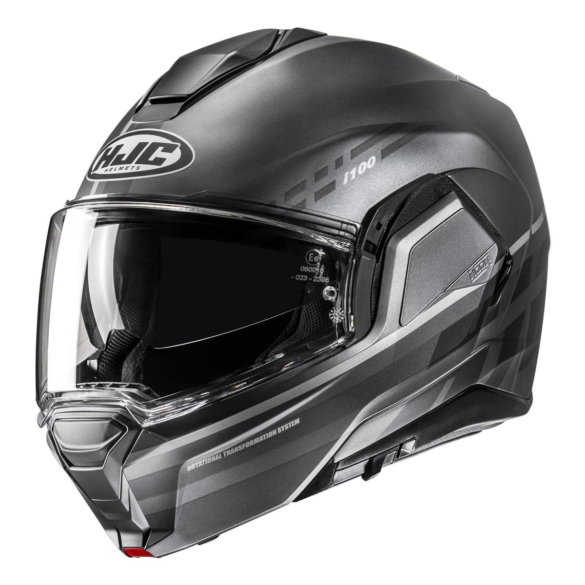 Motorcycle helmet HJC I100 SYSMA GREY grey FREEBIES Manufacturer HJC