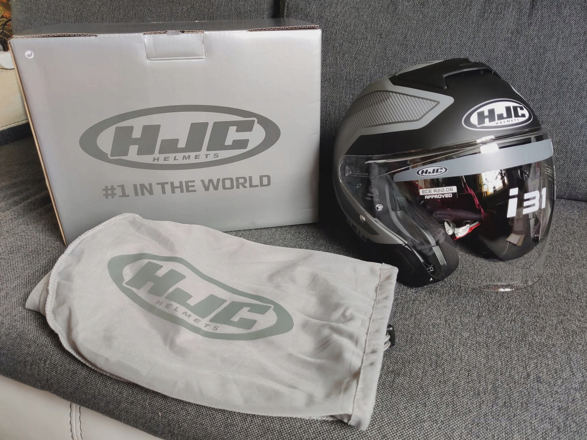 Motorcycle helmet HJC I31 TEVIS BLACK/GREY r. XXL Manufacturer HJC