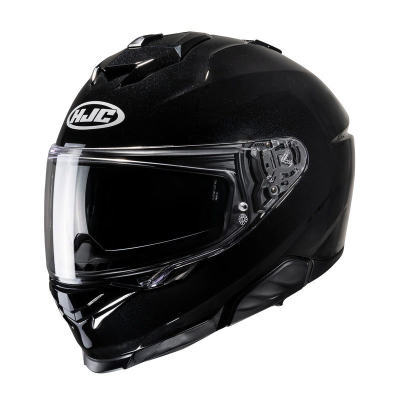 Motorcycle helmet HJC I71 black L ECE R22-06 with sunscreen blend