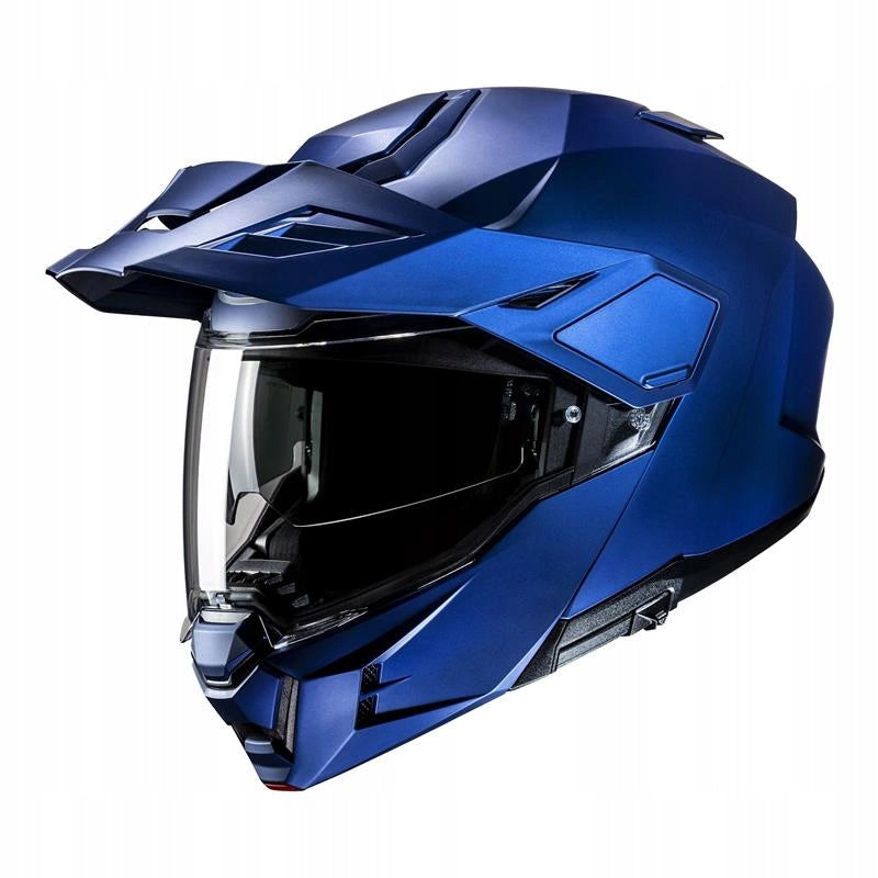 Motorcycle helmet HJC I80 SEMI FLAT METALLIC BLUE FREEBIES