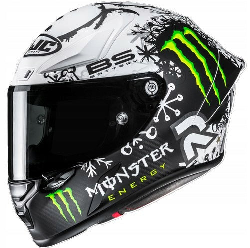 Motorcycle helmet HJC RPHA 1 V2 Carbon Snow Diablo size M