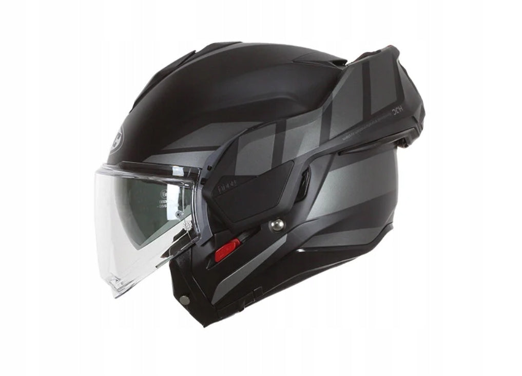 Motorcycle helmet HJC i100 Beis grey black Roz - XS Manufacturer's catalog number I100-BEIS-MC5SF-XS