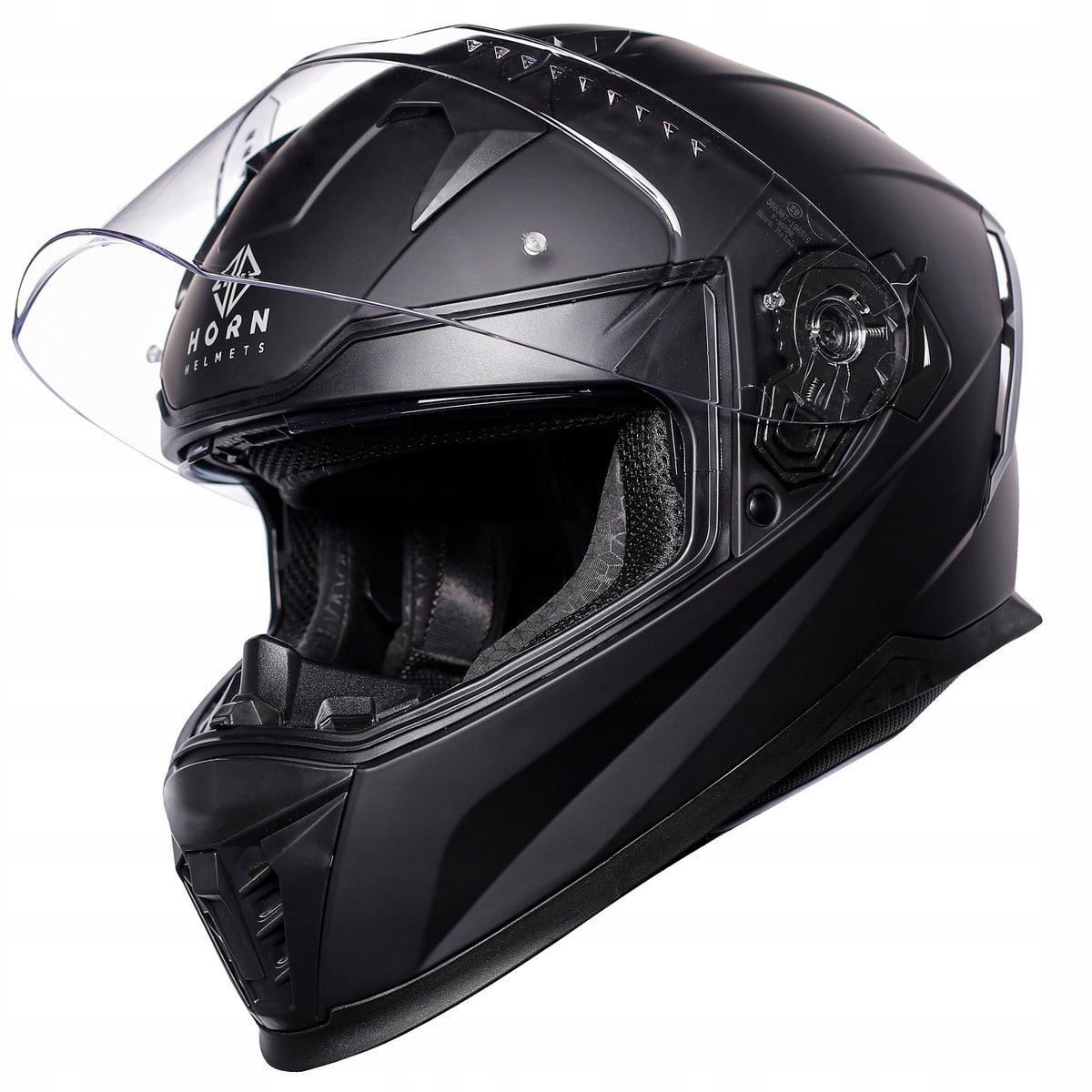 Motorcycle helmet HORN Hirs XS 53 - 54 ECE 22.06 + Pinlock blend under intercom Manufacturer's catalog number kaski M69-MAT-XS
