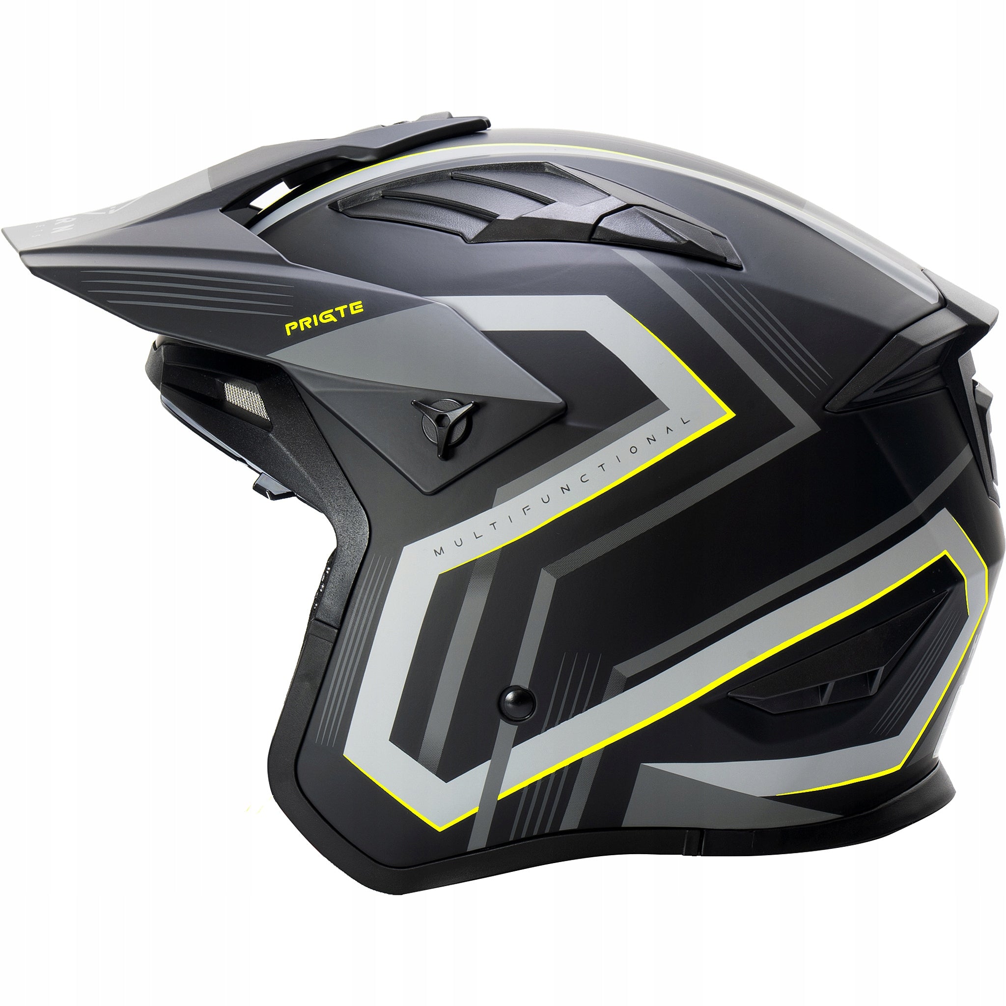 Motorcycle helmet HORN MultiX S 55-56 detachable jaw for intercom ECE22-06 Manufacturer's catalog number BLD/163-fluo-S