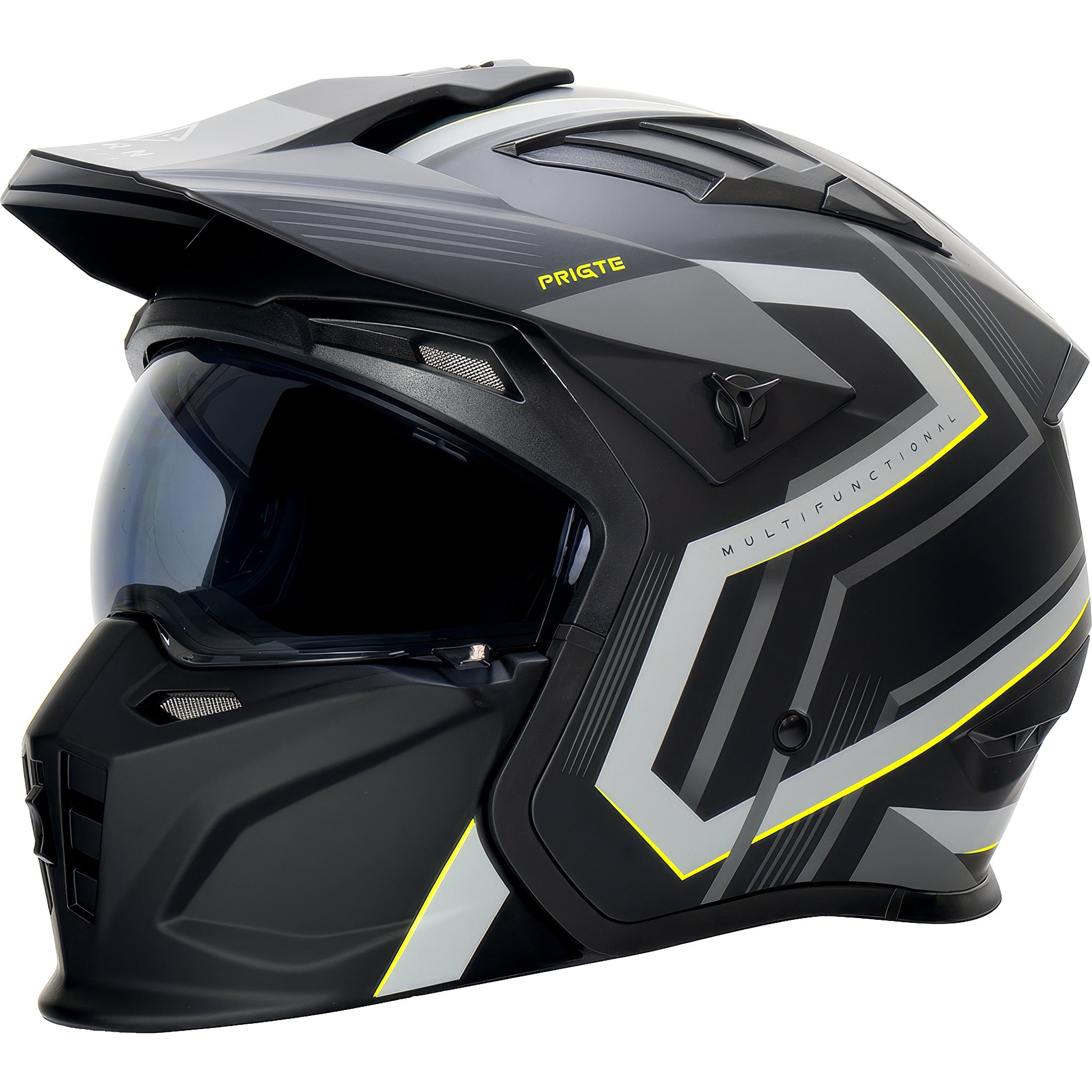 Motorcycle helmet HORN MultiX S 55-56 detachable jaw for intercom ECE22-06 Packaging status original