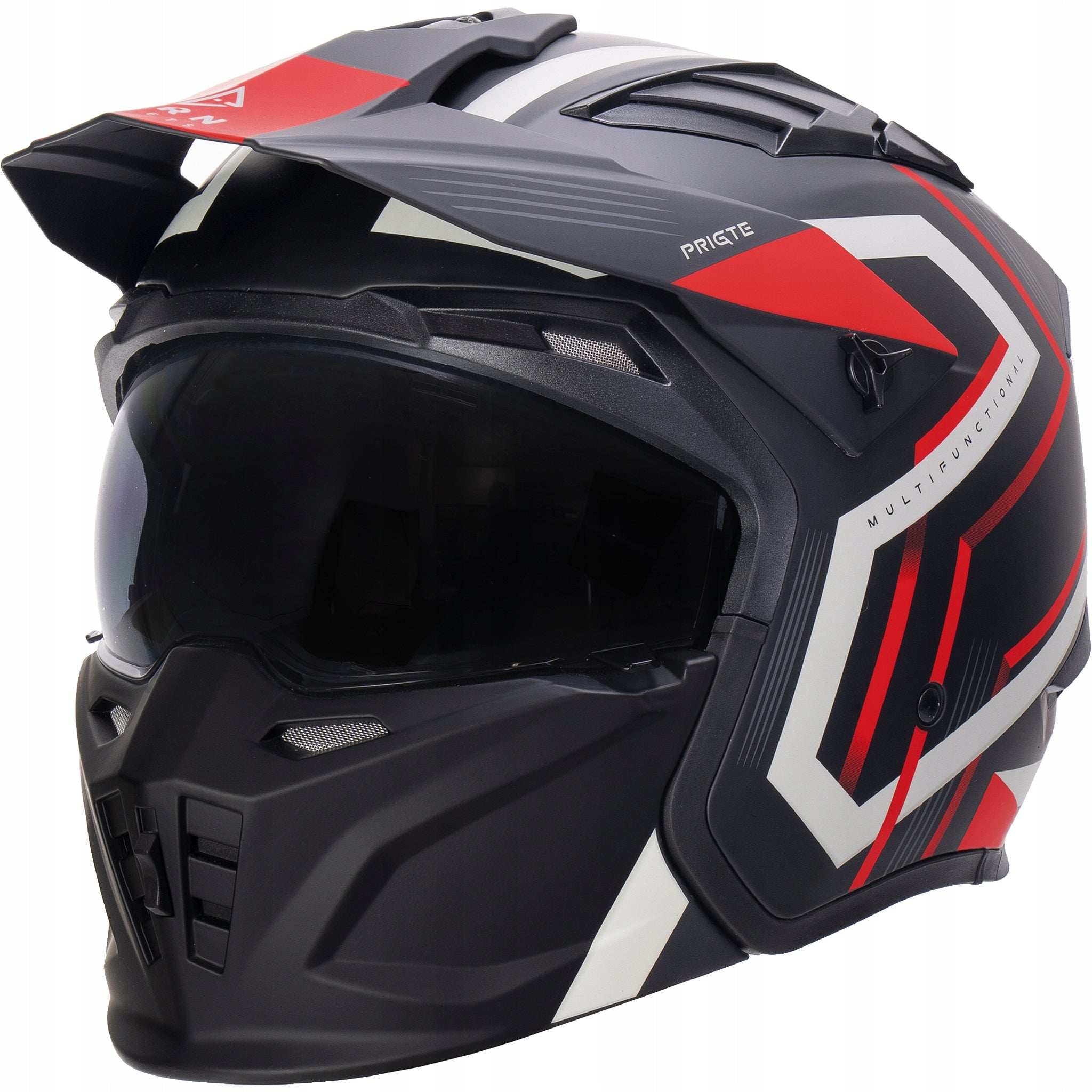 Motorcycle helmet HORN MultiX XS 53-54 detachable jaw for intercom ECE2206 Packaging status original