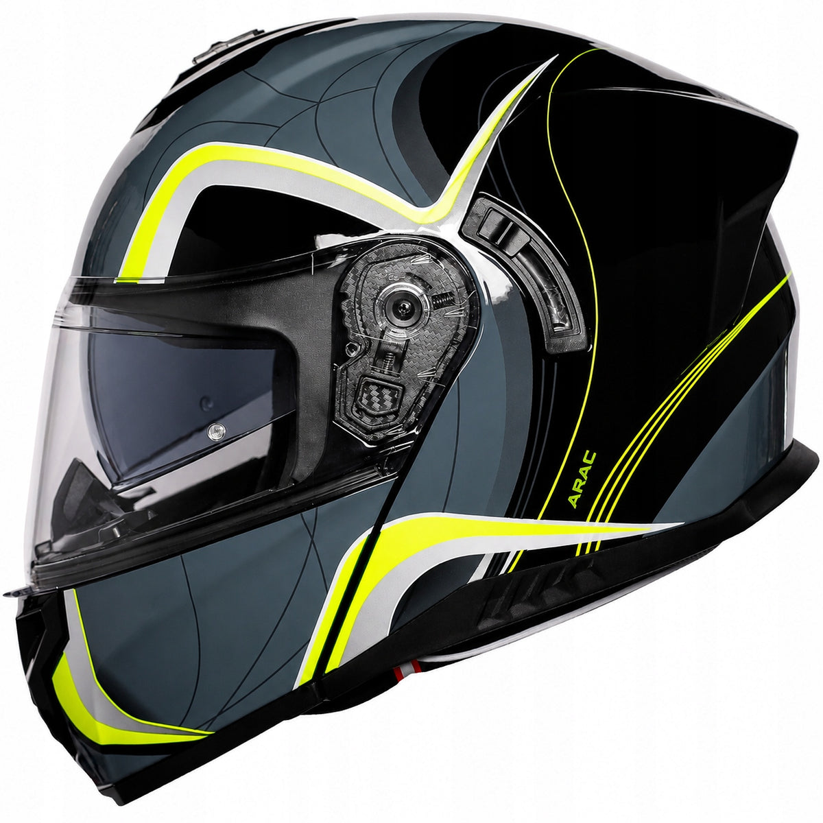 Motorcycle helmet Horn Duo blend under pinlock intercom ECE2206 XS Manufacturer's catalog number Duo/fluo-166