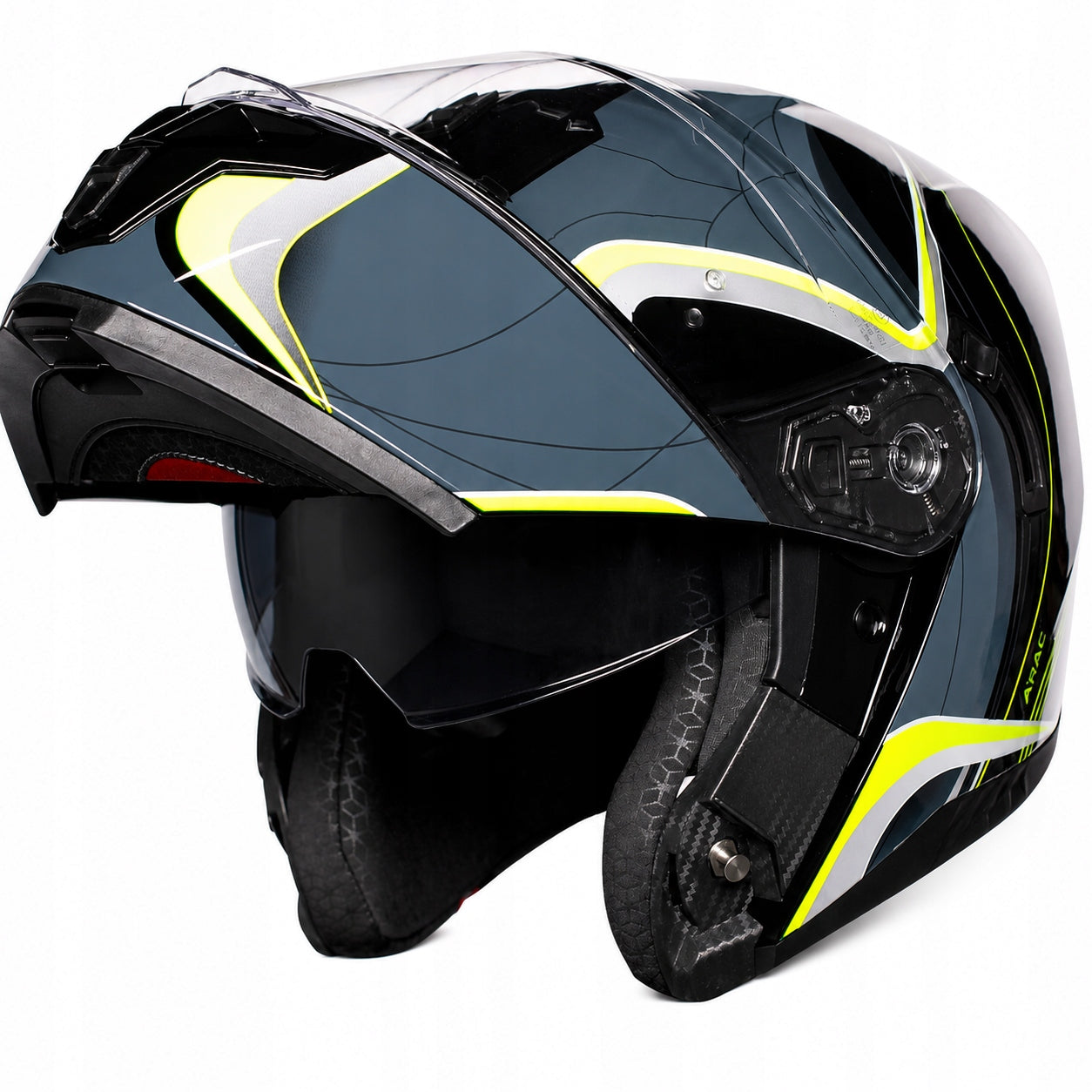 Motorcycle helmet Horn Duo blend under pinlock intercom ECE2206 XS Packaging status original
