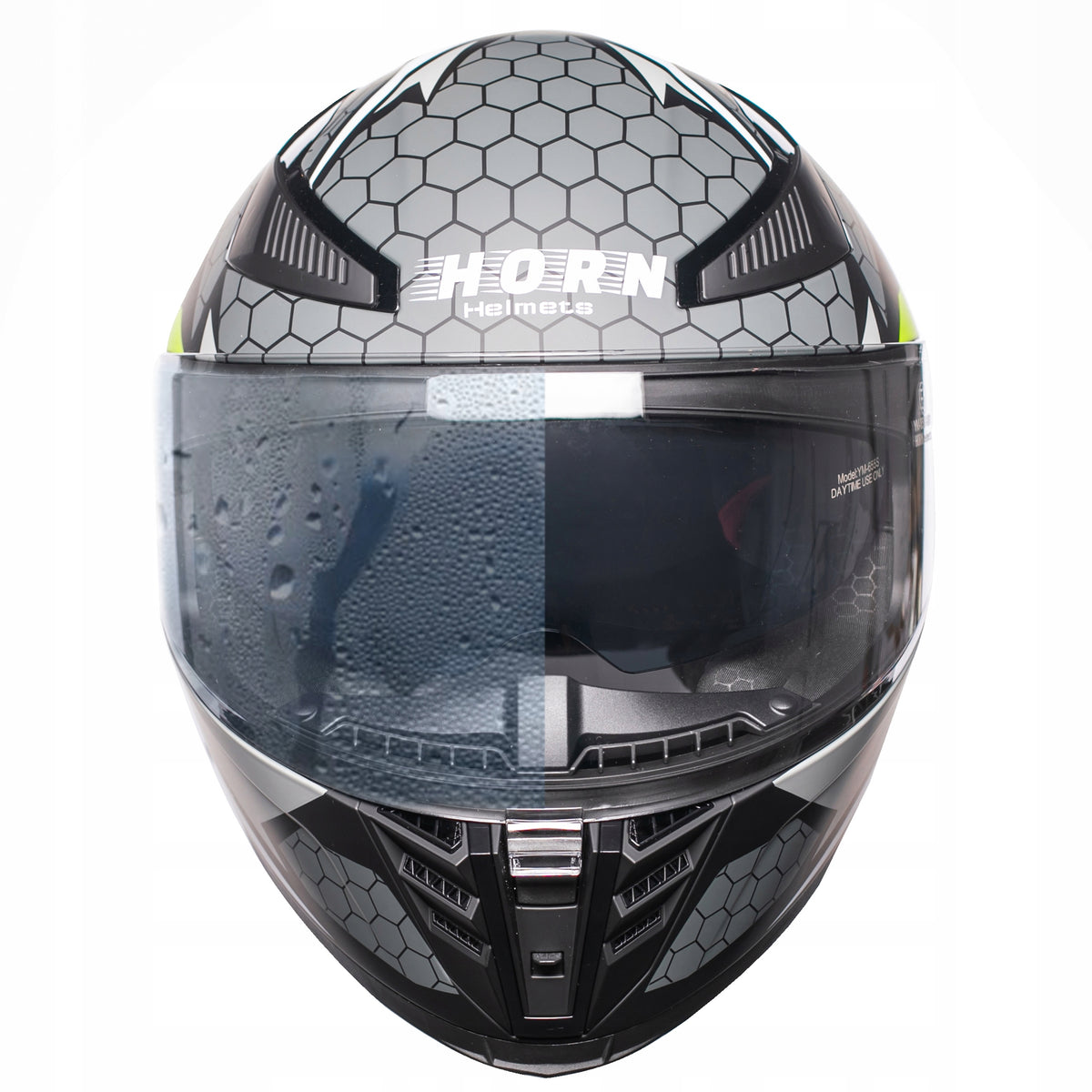 Motorcycle helmet Horn Viper Mat XS 53-54 antifog blend under intercom ECE-06 Packaging status original
