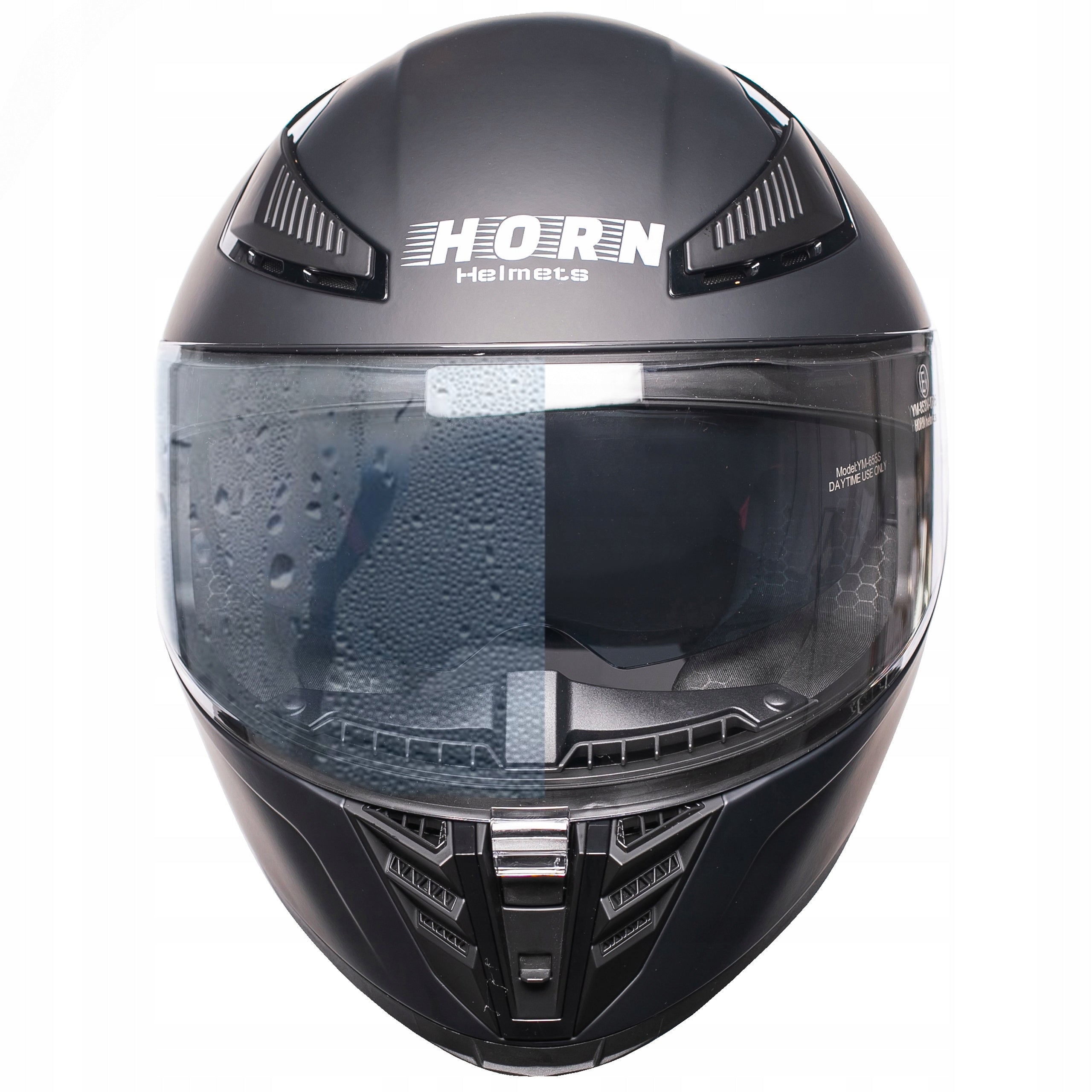 Motorcycle helmet Horn Viper XS 53 – 54 blend antifog under intercom ECE 22.06 Packaging status original