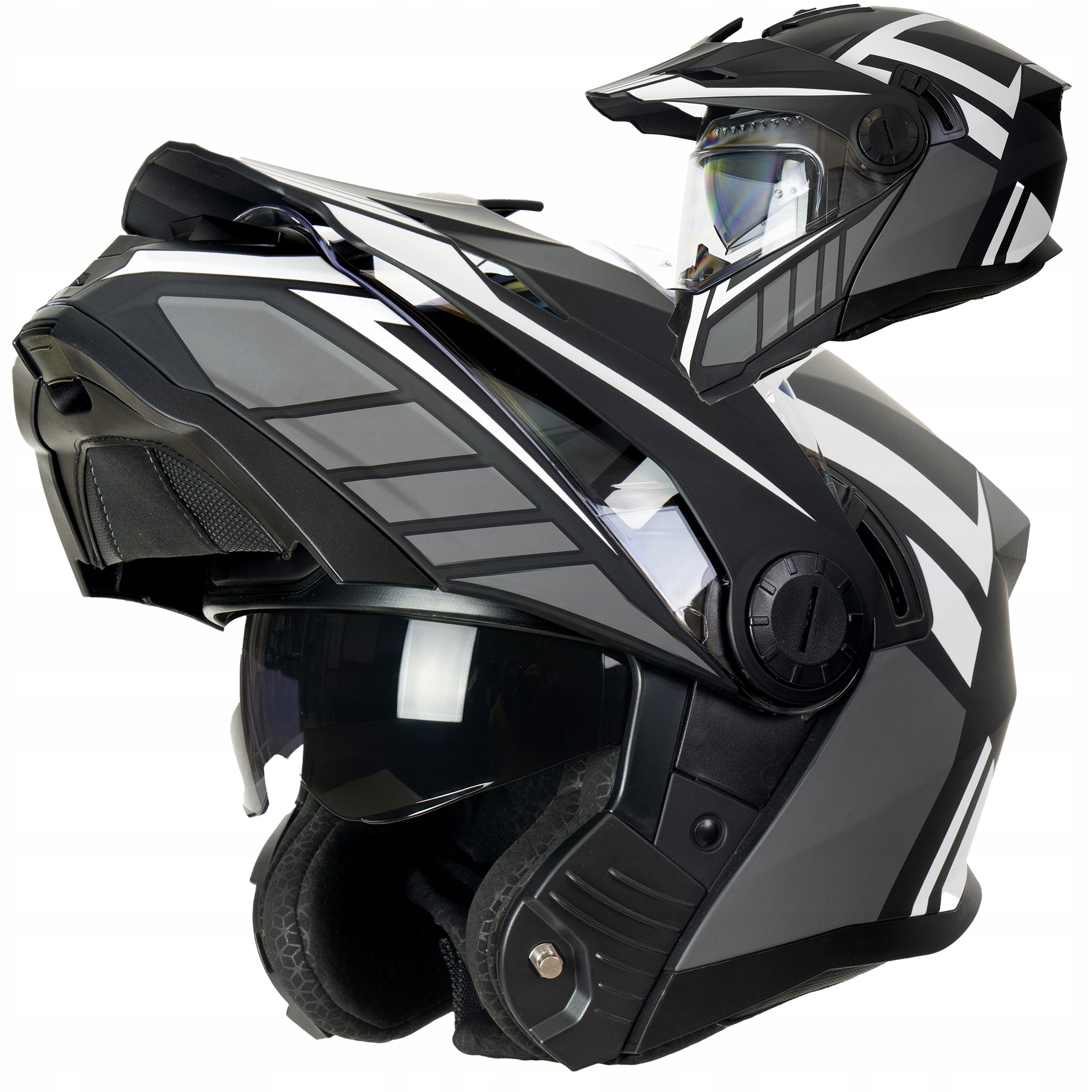 Motorcycle helmet Horn XL 61 blend ECE22-06 under pinlock intercom