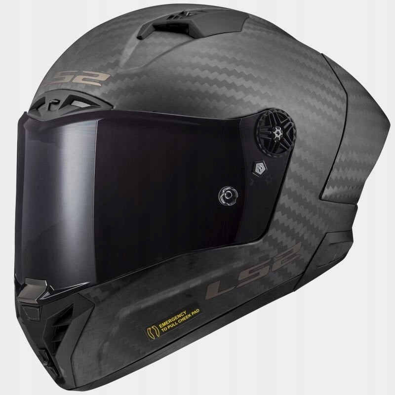 Motorcycle helmet LS2 FF805 THUNDER C GP PRO FIM MATT CARBON XL +FREEBIES