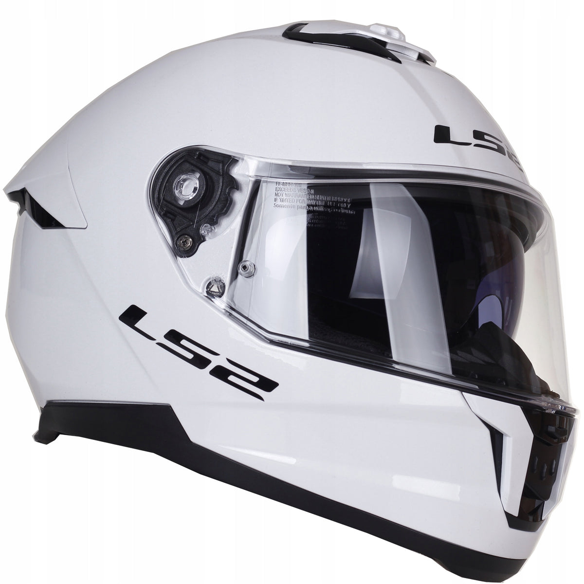 Motorcycle helmet LS2 FF808 STREAM II white blend + INTERCOM BLUETOOTH Manufacturer LS2