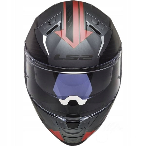 Motorcycle helmet LS2 FF811 VECTOR II SPLITTER M.TIT RED-06 size M Size M