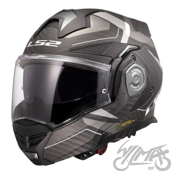 Motorcycle helmet LS2 FF901 ADVANT X C Horizon silver matt. size. M