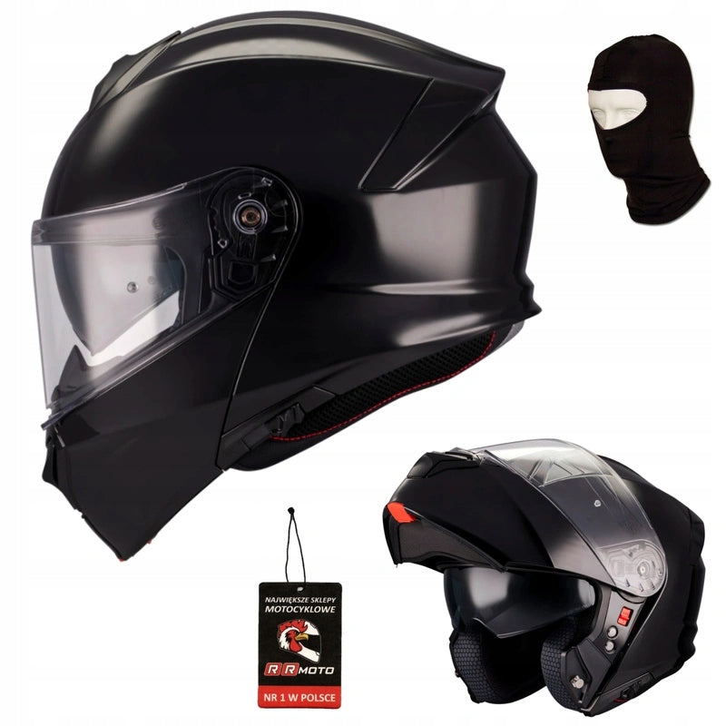 Motorcycle helmet MT GENESIS SV PURE BLACK blend black FREEBIES