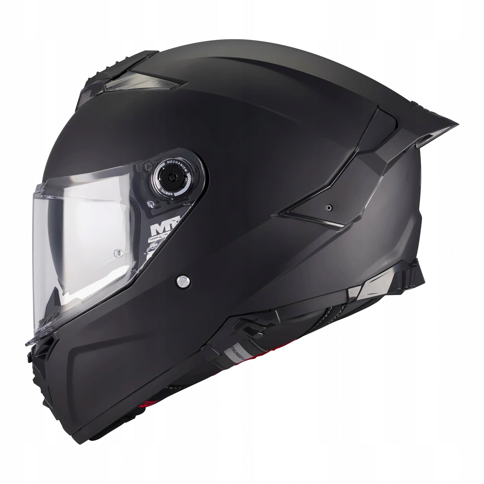 Motorcycle helmet MT THUNDER 4 R SV PURE A1 MATT black mat FREEBIES Packaging status original