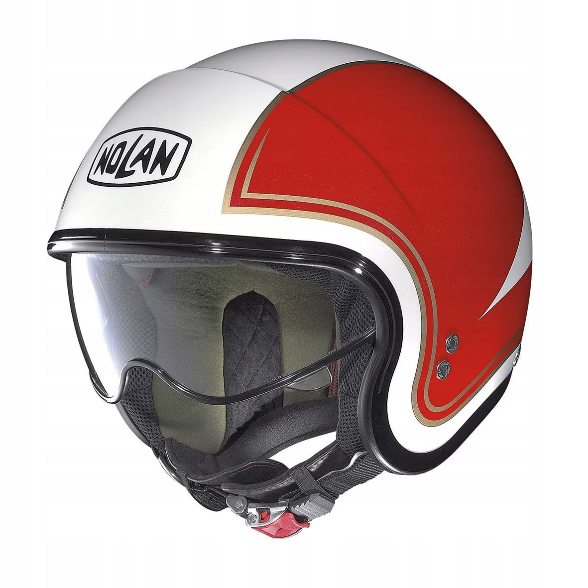 Motorcycle helmet NOLAN N21 TRICOLORE Metal White XS