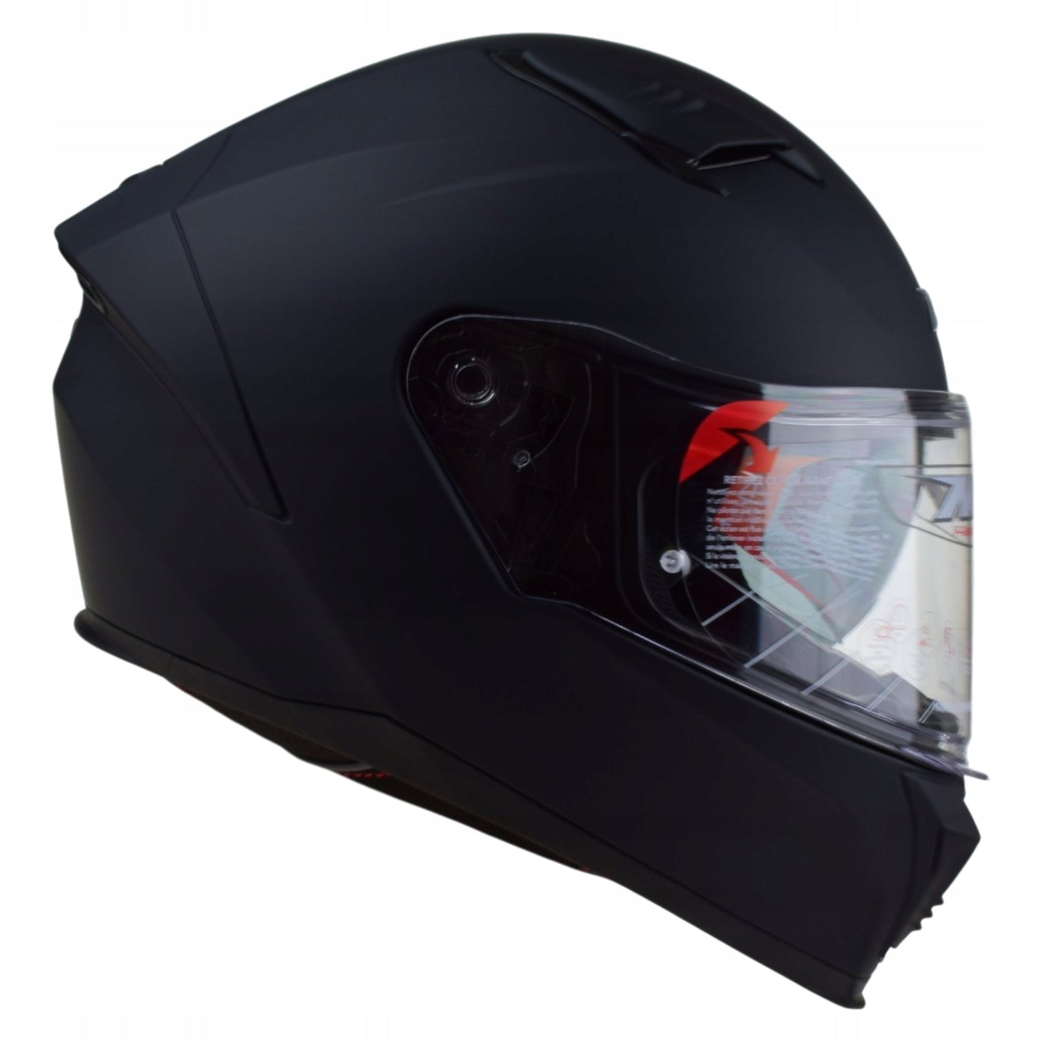 Motorcycle helmet NOX N402 BLACK MAT with BLEND r. S Packaging status original
