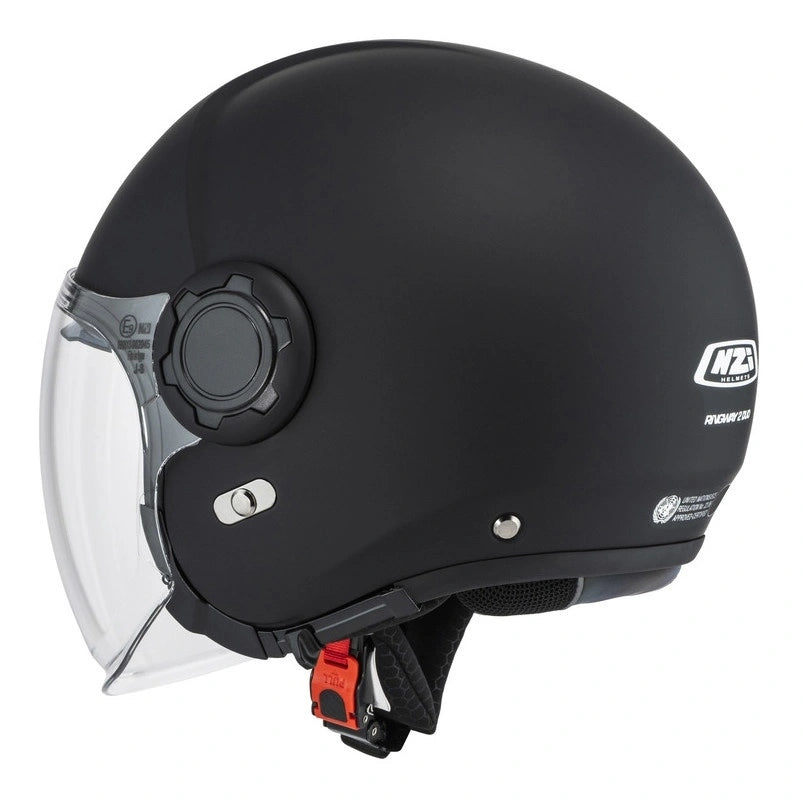 Motorcycle helmet NZI RINGWAY 2 DUO MATT BLACK black mat FREEBIES Manufacturer NZI