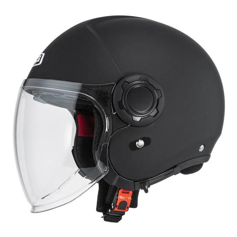 Motorcycle helmet NZI RINGWAY 2 DUO MATT BLACK black mat FREEBIES