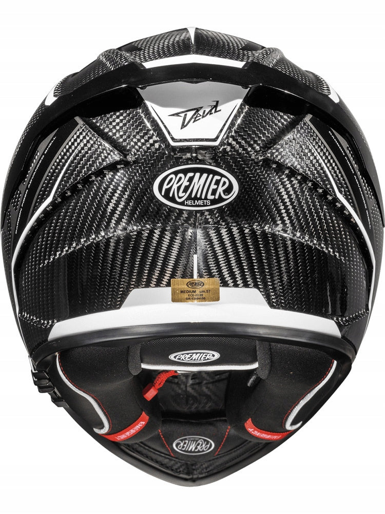 Motorcycle helmet Premier Helmets DEVIL CARBON ST8 size M Manufacturer Premier Helmets