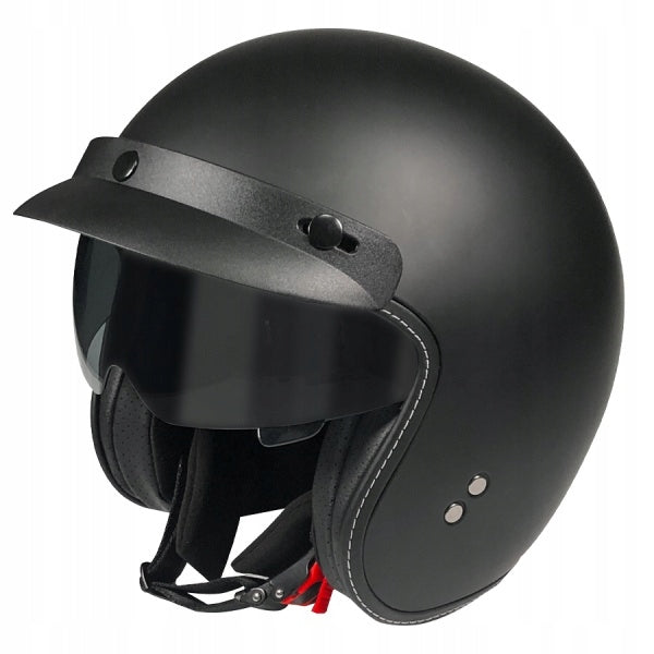 Motorcycle helmet ROCC Classic PRO black 2XL