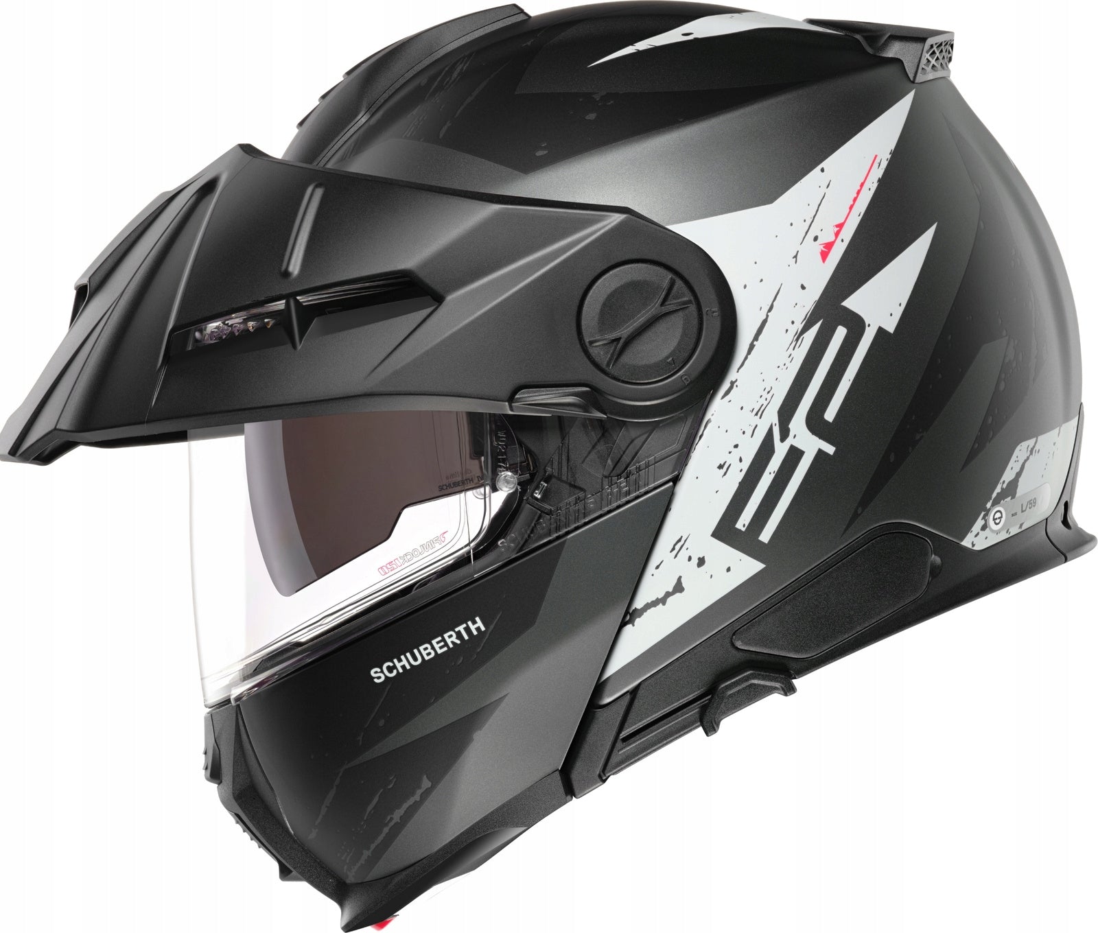 Motorcycle helmet SCHUBERTH E2 ECE Explorer Anthracite M