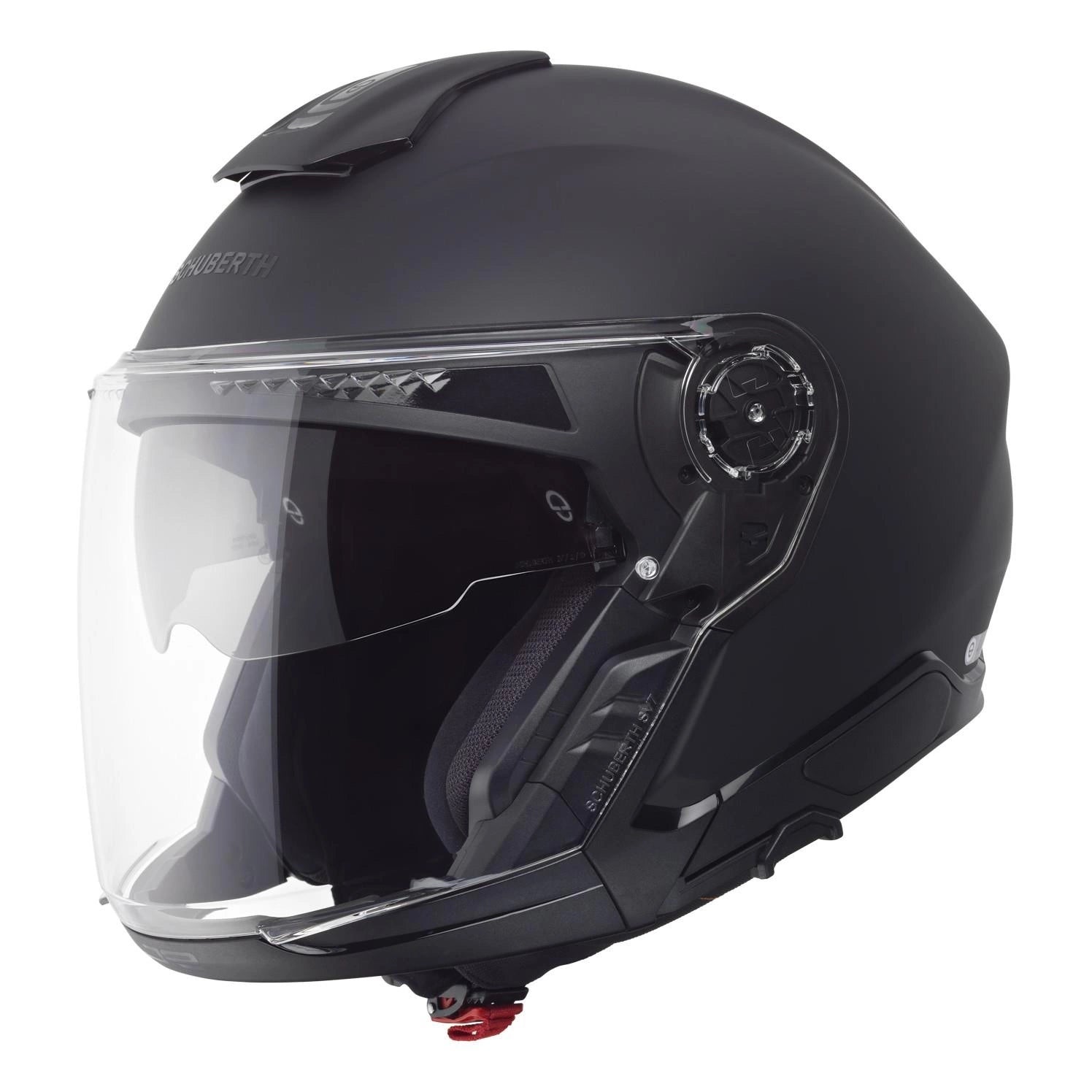 Motorcycle helmet SCHUBERTH J2 ECE MATT BLACK open FREEBIES Manufacturer Schuberth