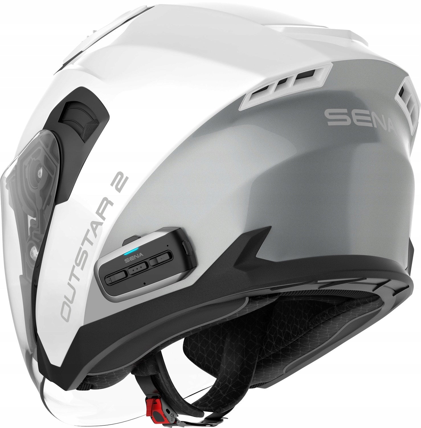 Motorcycle helmet SENA OUTSTAR 2 S built-in Intercom Mesh & Wave ECE 22.06 Manufacturer's catalog number M140-2757-S